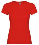 T-shirt femme personnalis rouge